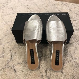 Steven silver slides. Size 8.